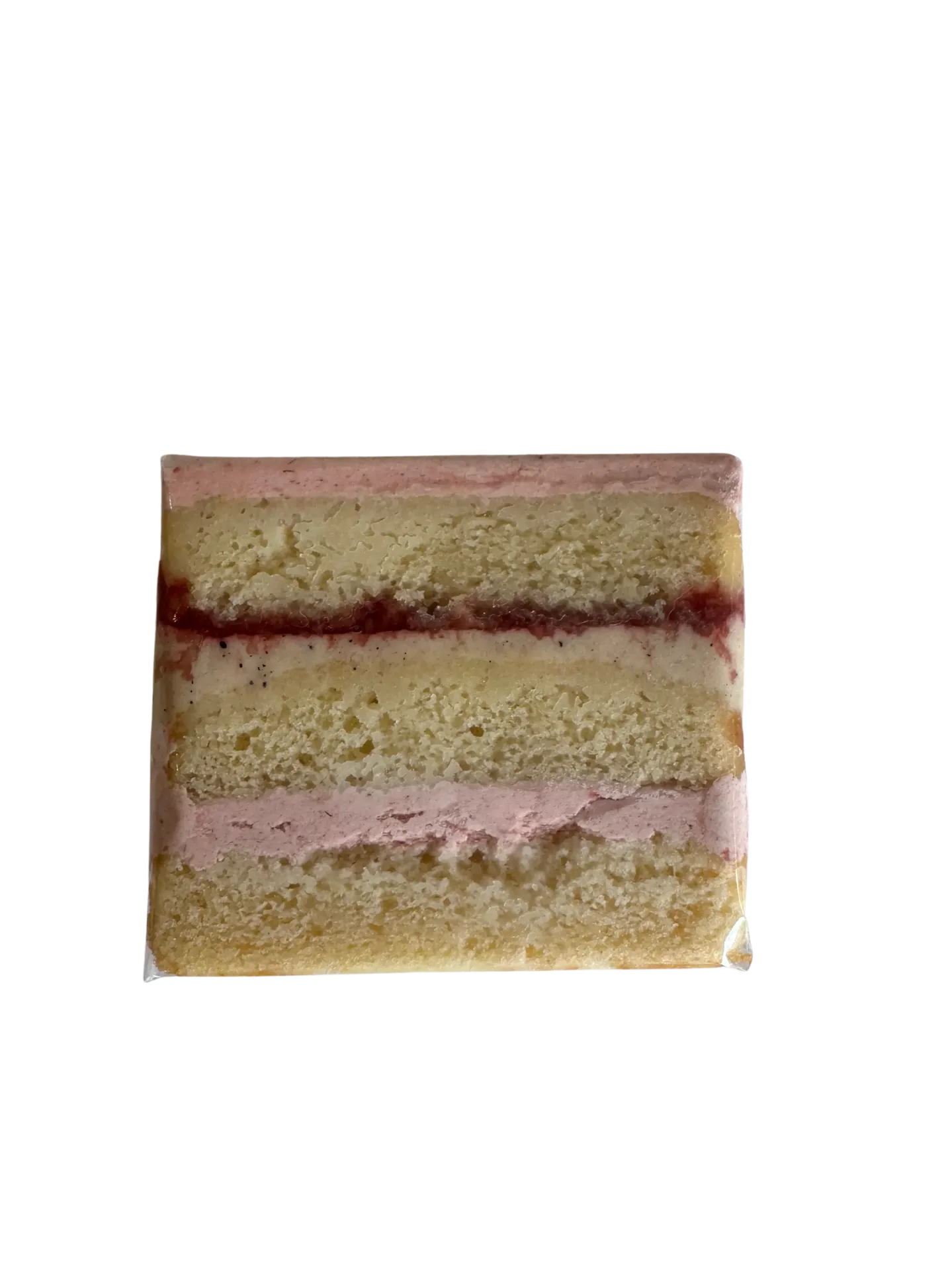 Strawberry Delight Cake Slice