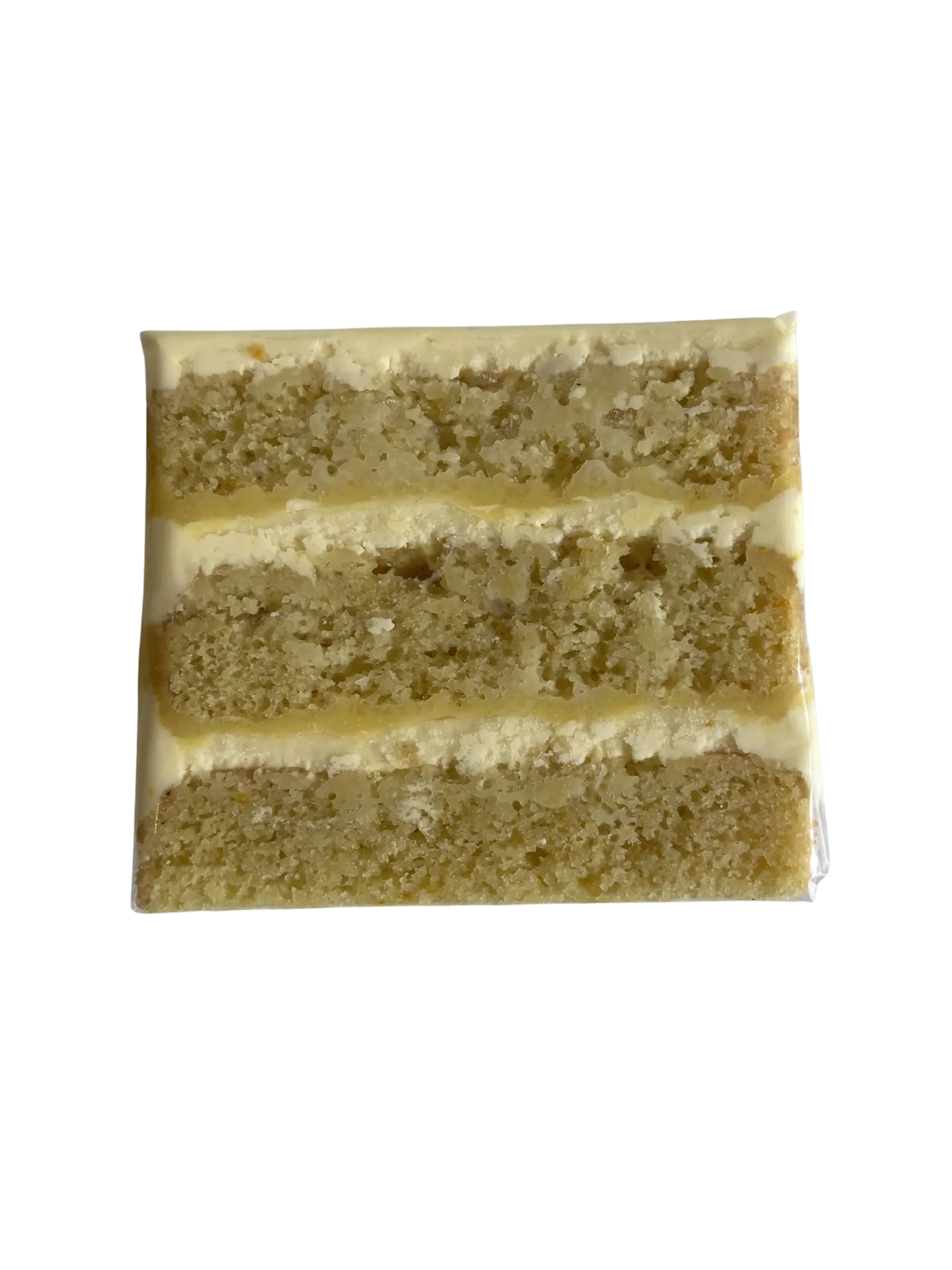 Triple Orange Cake Slice