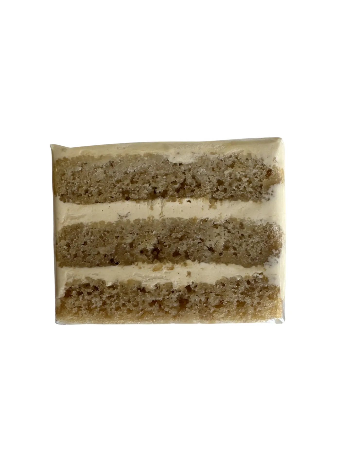 Salted Toffee Chamomile Cake Slice