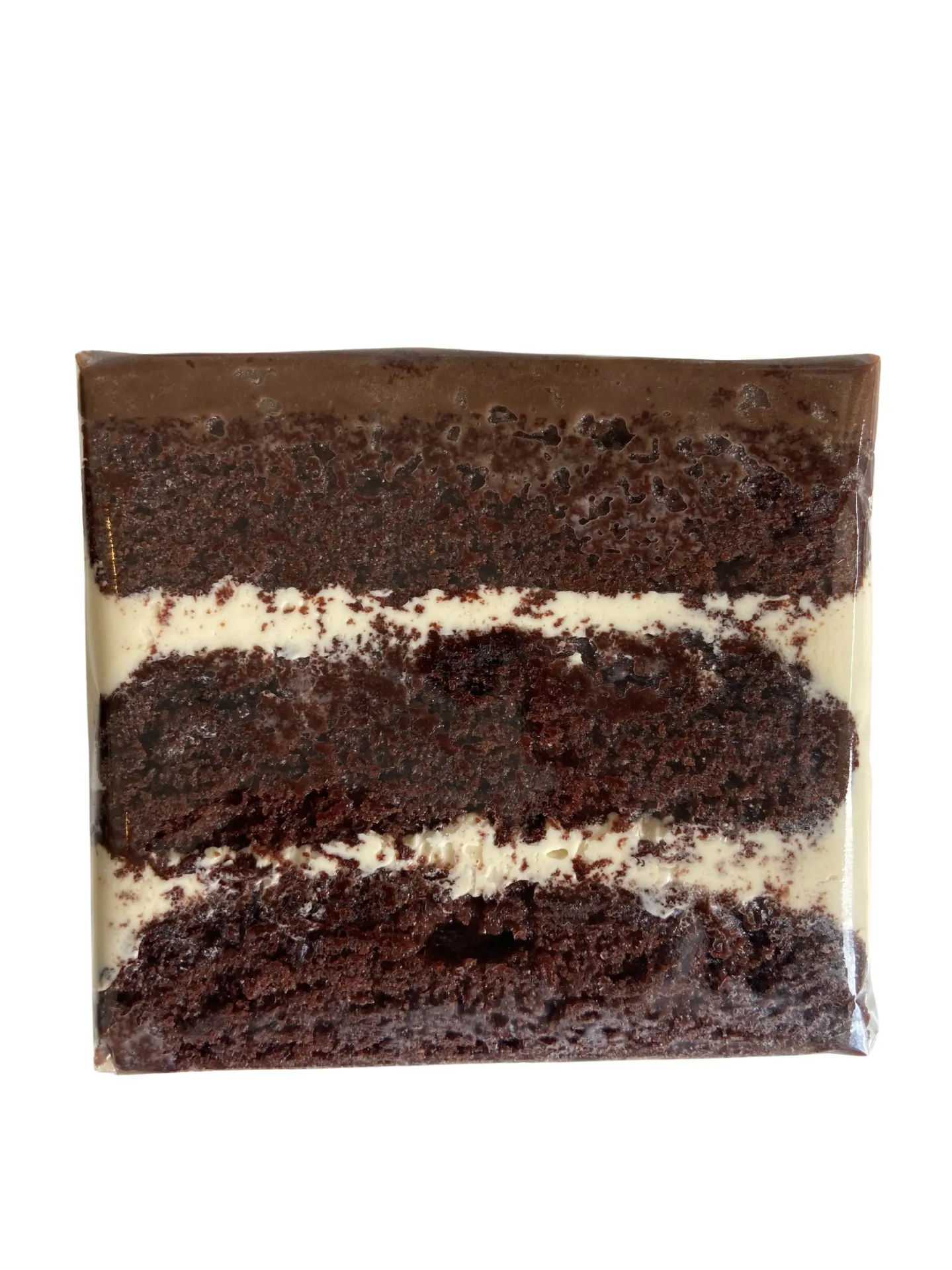 Chocolate Peanut Butter Cake Slice