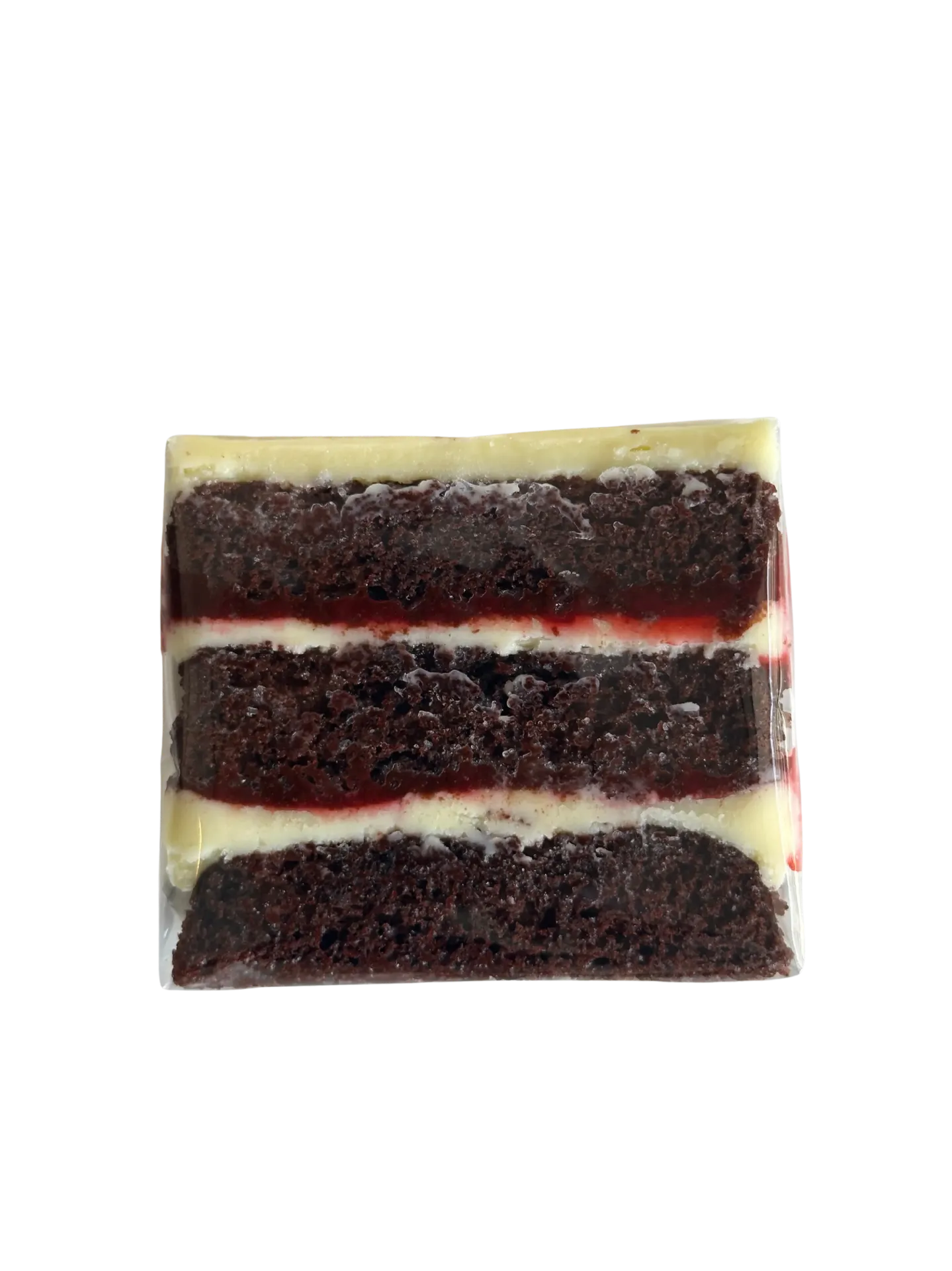 Chocolate Raspberry Cake Slice